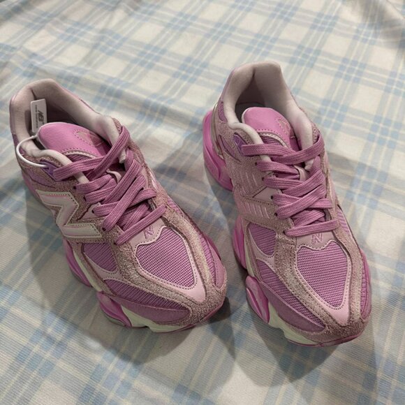 New Balance Shoes - New Balance Pink Low Top Sneakers